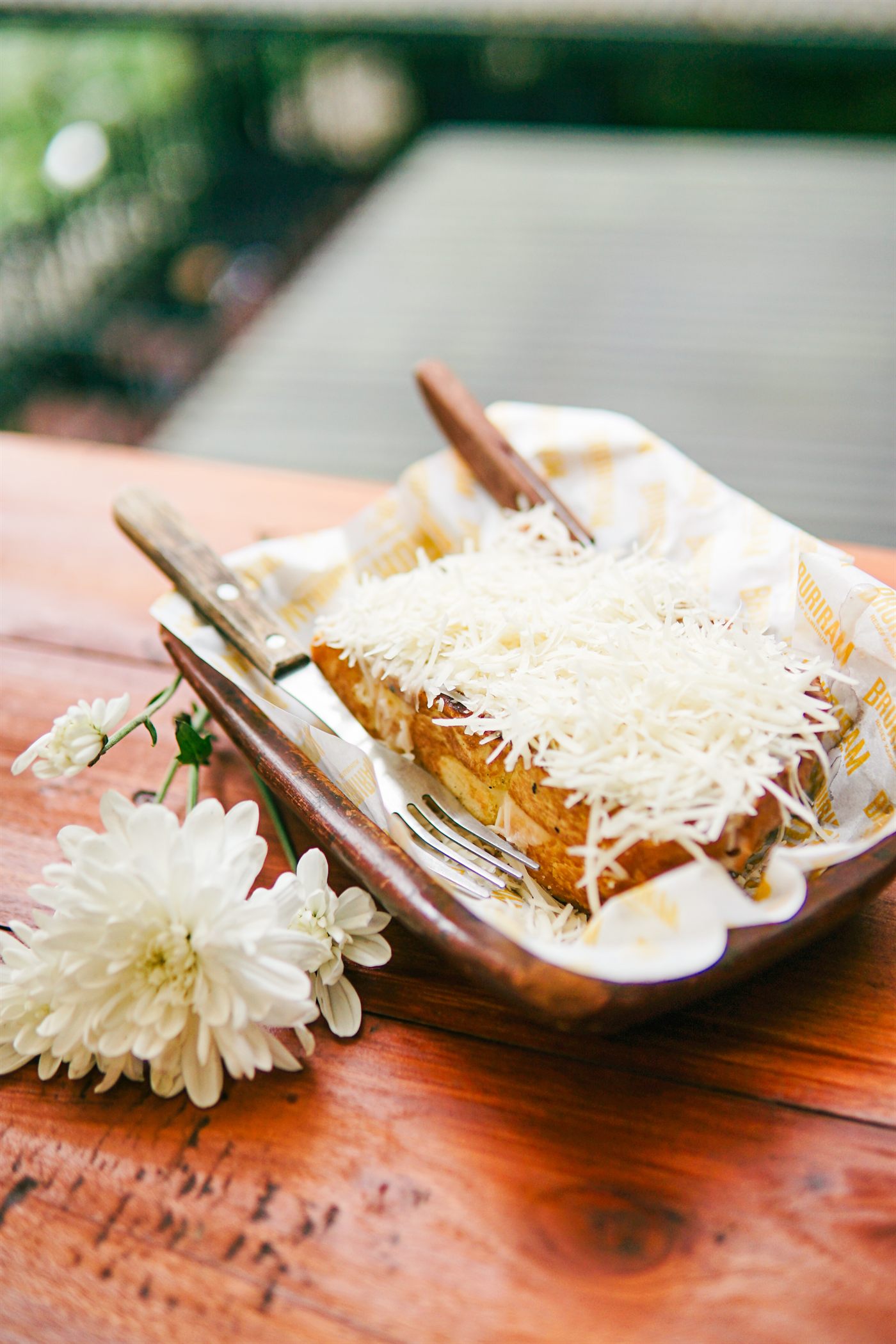 Roti Bakar Abon Sapi